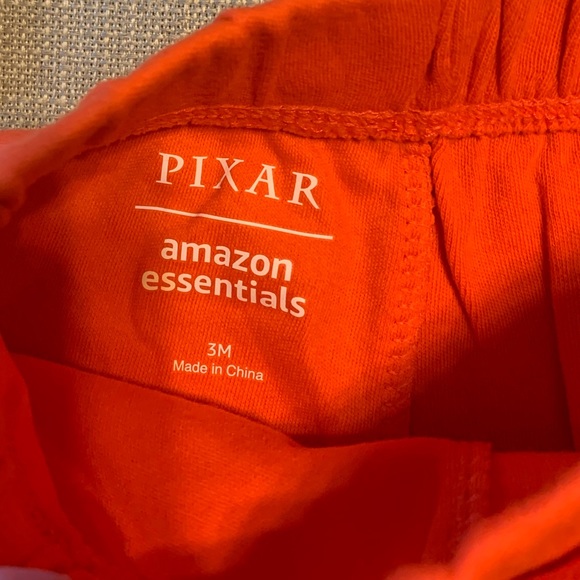 🤠NWOT Pixar 3-Month Baby Cotton Shorts with Drawstring Waists - Picture 9 of 10